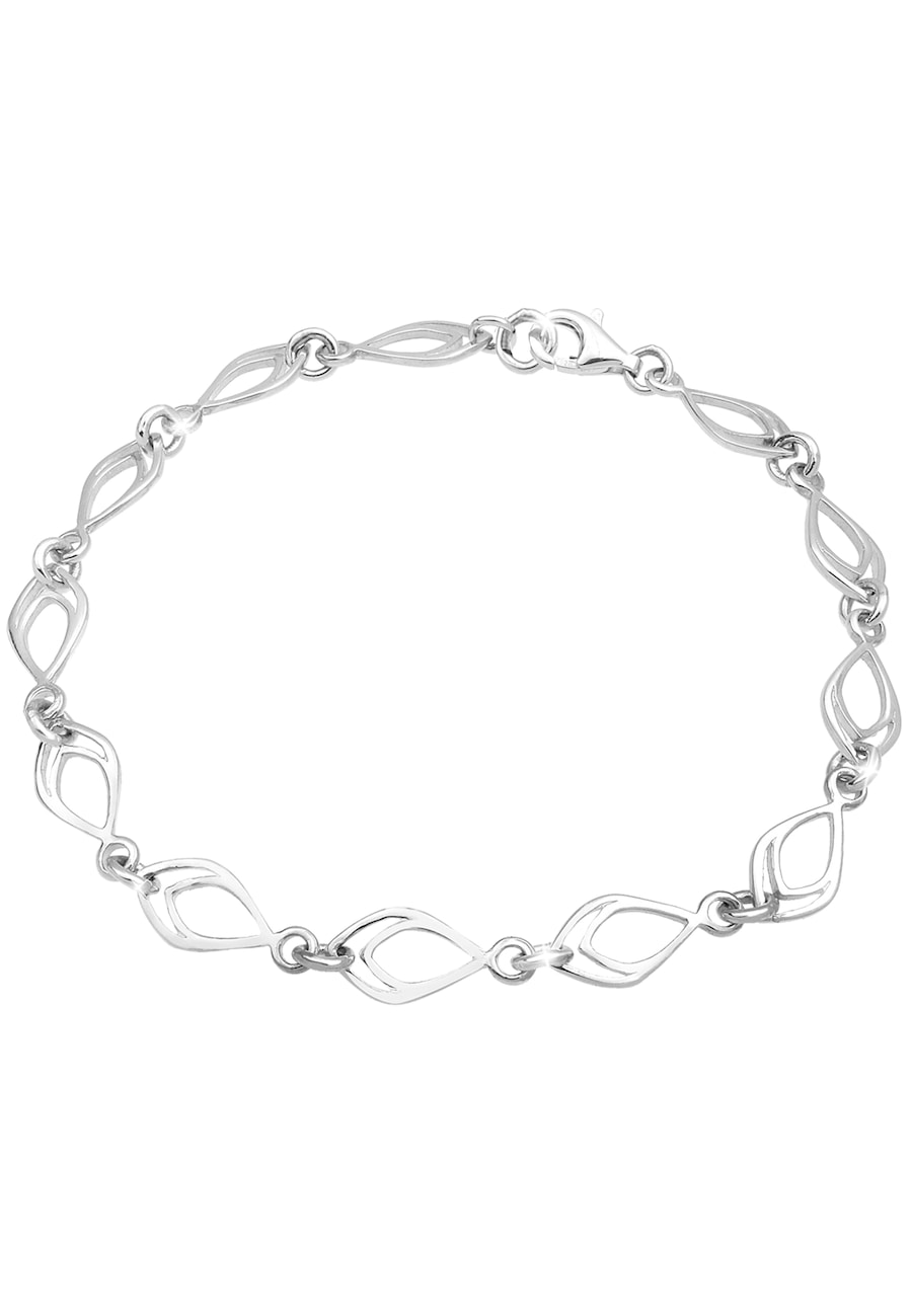 Elli Damski Pióro Boho w srebrze próby 925 Sterling Silver Bransoletki 1 ct