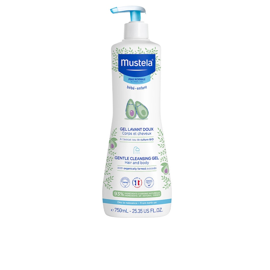 Mustela Delikatny żel do kąpieli BABY-CHILD Żele i mydła do mycia dla niemowląt 750 ml