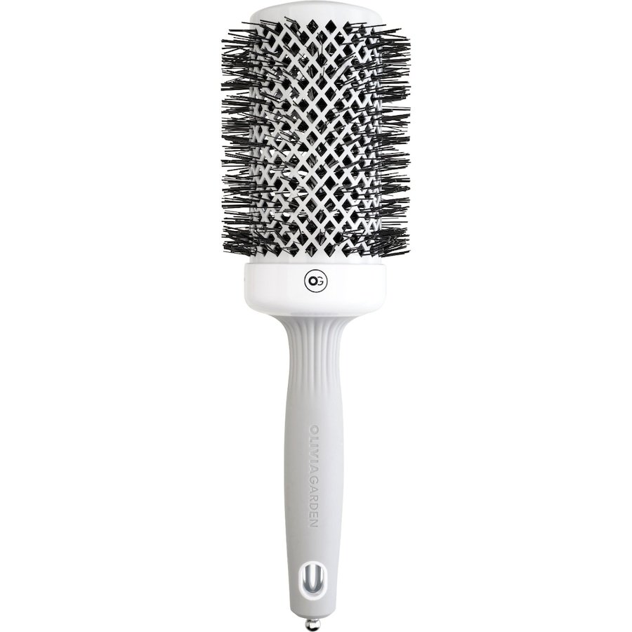 Olivia Garden EXPERT Expert Blowout Shine White & Grey Okragłe szczotki do włosów 1 ct