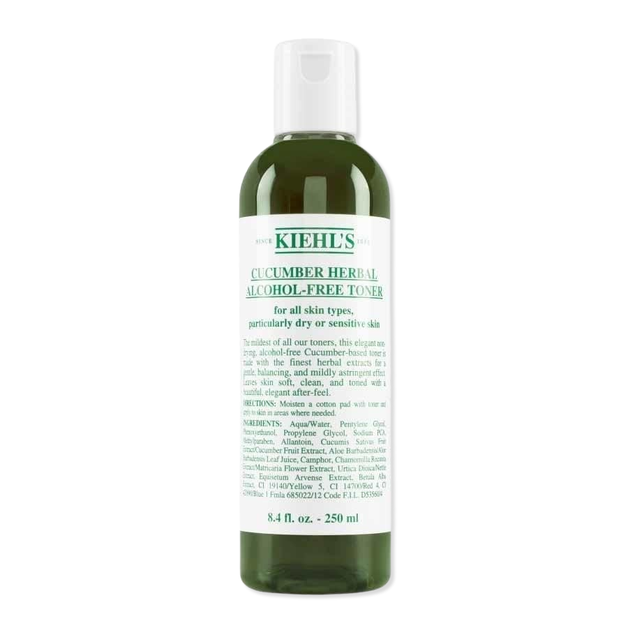Kiehl`s Cucumber Herbal Alcohol-Free Toner Toniki do twarzy 250 ml