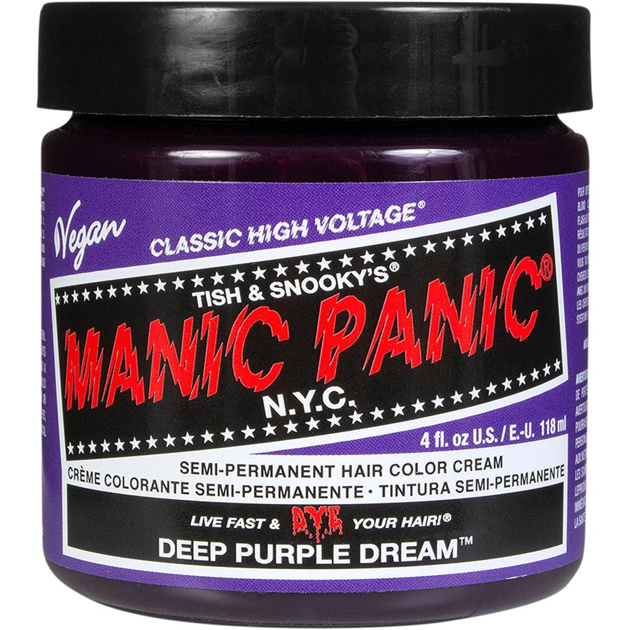 Manic Panic Deep Purple Dream Tonery do włosów 118 ml Niebieski