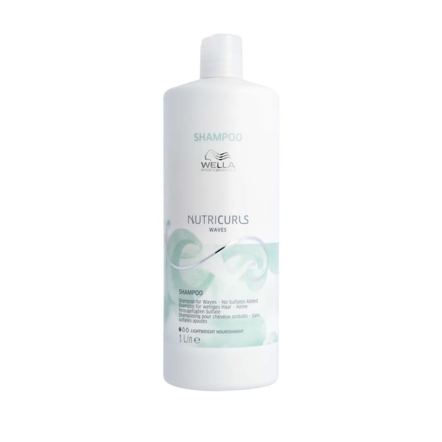 Wella Nutricurls Shampoo Waves Szampony 1000 ml
