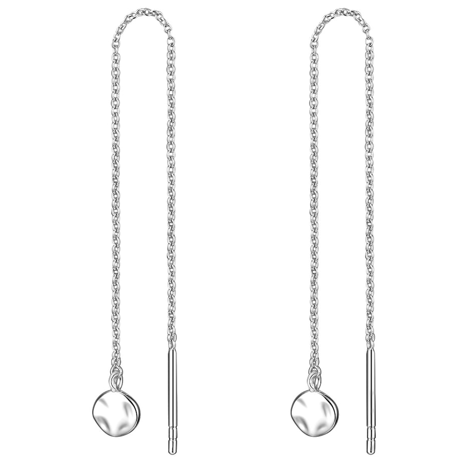 Glanzstücke München Kolczyki wiszące srebrne srebro wysokiej próby różowe złoto 1 ct Damski