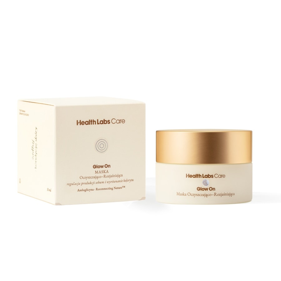Health Labs Care Glow On Maska Oczyszczająco-Rozjaśniająca Maseczki oczyszczające 50 ml