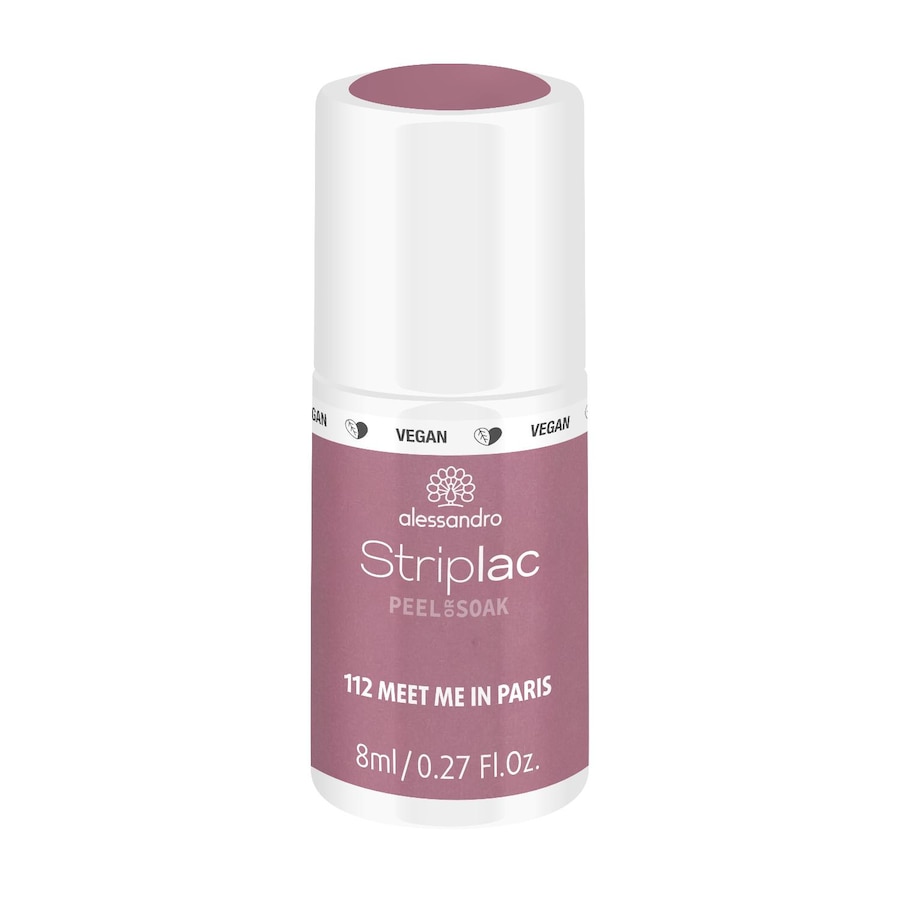Alessandro Striplac STRIPLAC PEEL OR SOAK - VEGE Lakiery do paznokci 8 ml 112 - MEET ME IN PARIS