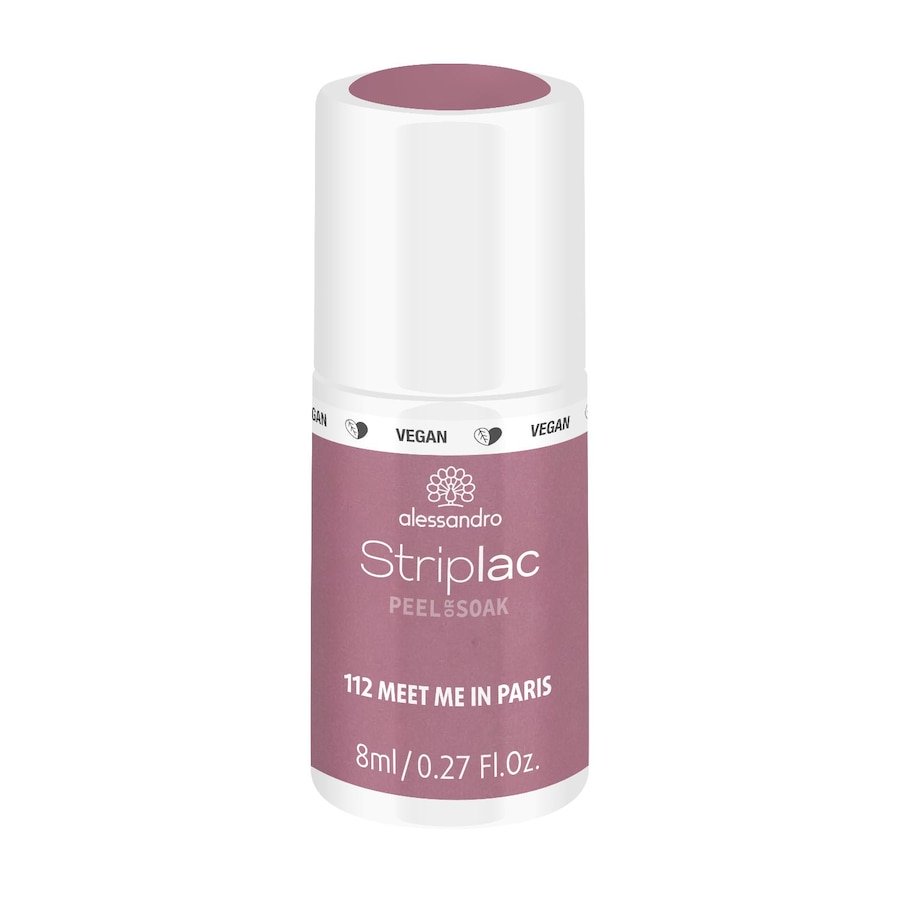 Alessandro Striplac STRIPLAC PEEL OR SOAK - VEGE Lakiery do paznokci 8 ml 112 - MEET ME IN PARIS