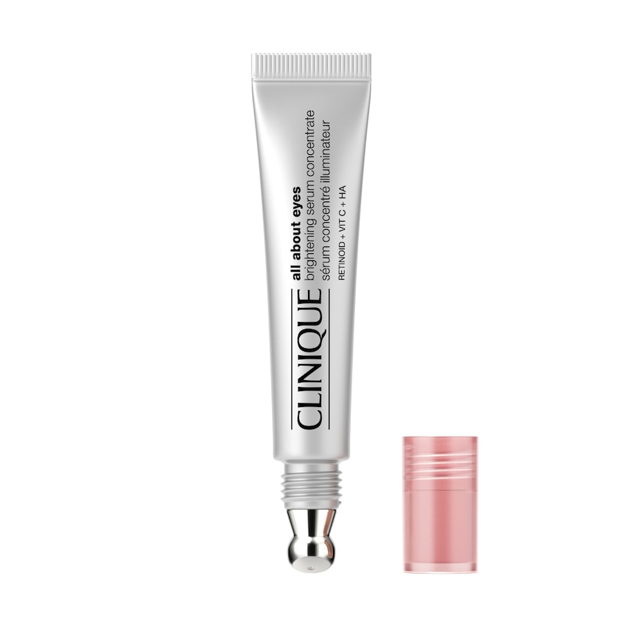 Clinique All About Eyes™ Brightening Serum Concentrate Serum pod oczy 10 ml Biały