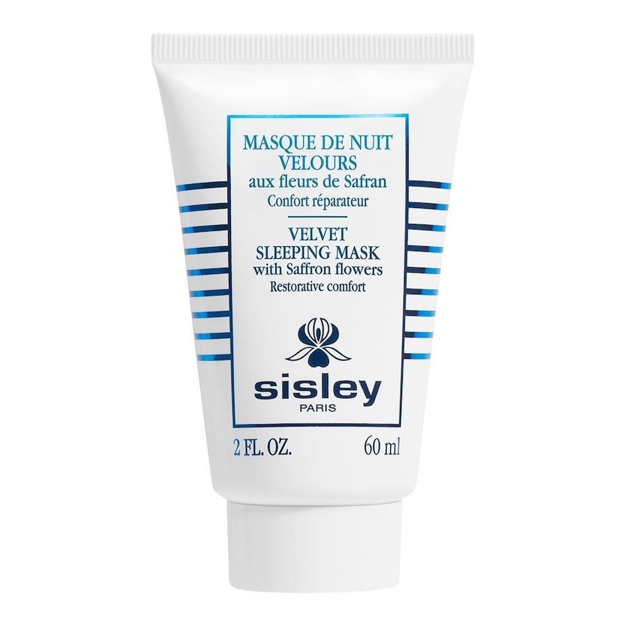 Sisley Sleeping Mask with Saffron Flowers Prezenty na Święta 60 ml Biały