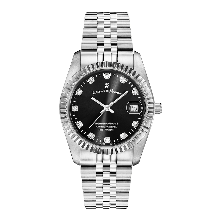 Jacques du Manoir Kobietyzegarek Inspiration Zegarki damskie 1 ct Biały Damski