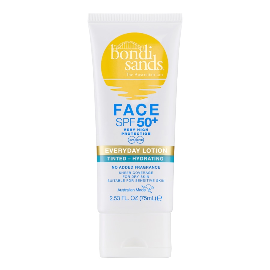 Bondi Sands NAWILŻAJĄCY KREM DO TWARZY SPF 50 Ochrona przeciwsłoneczna 75 ml