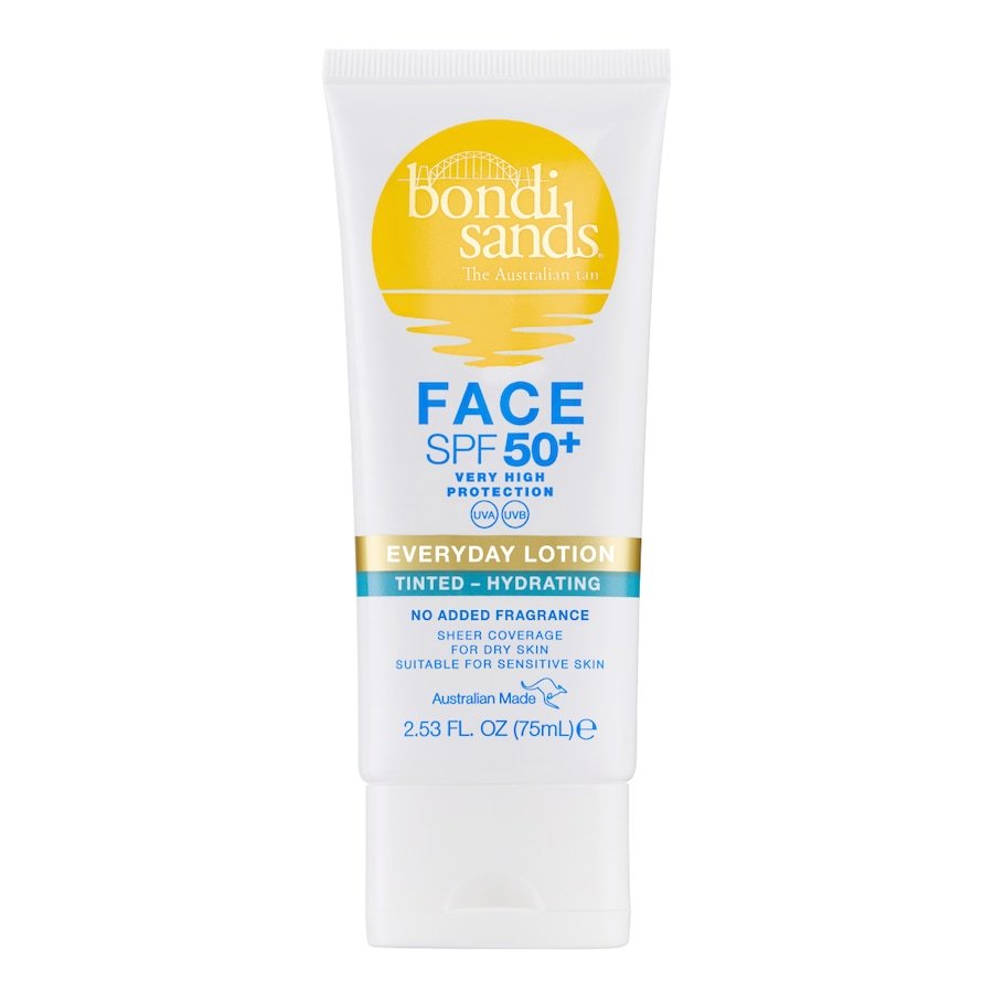 Bondi Sands NAWILŻAJĄCY KREM DO TWARZY SPF 50 Ochrona przeciwsłoneczna 75 ml