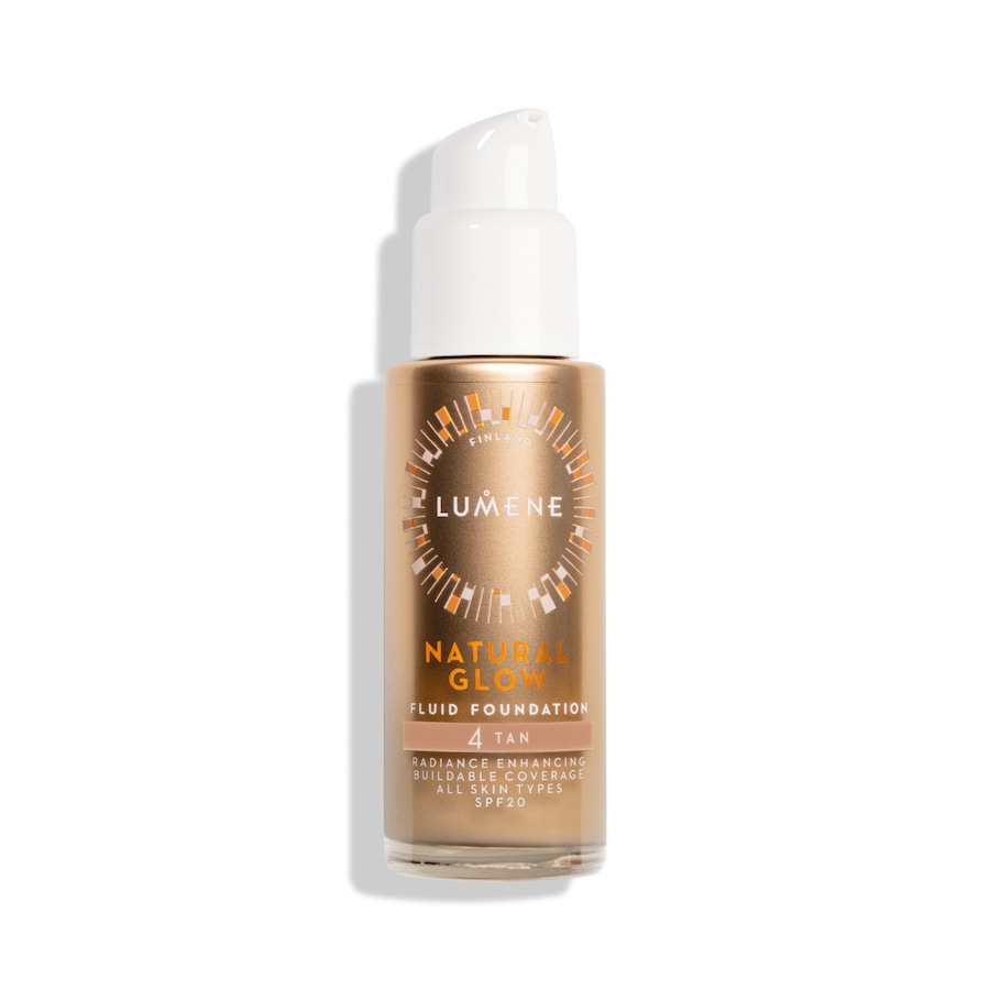 Lumene Natural Glow Podkłady 30 ml 4 - TAN