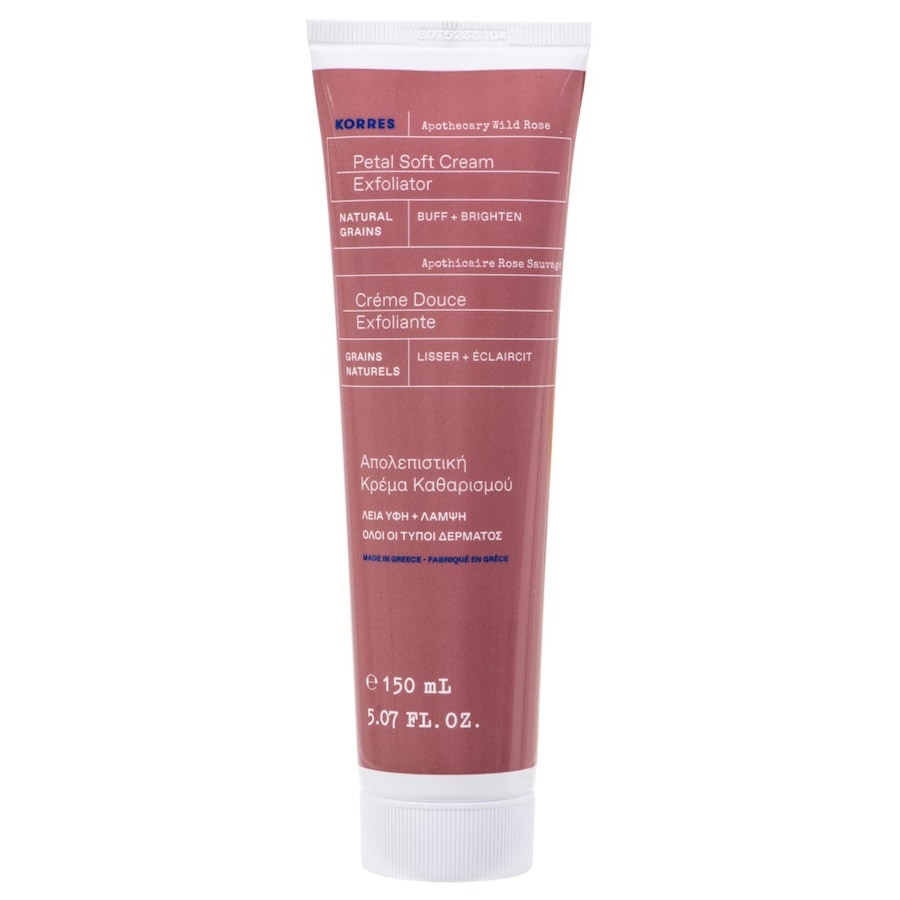 KORRES Wild Rose Exfoliating Cleanser Peeling do twarzy 150 ml