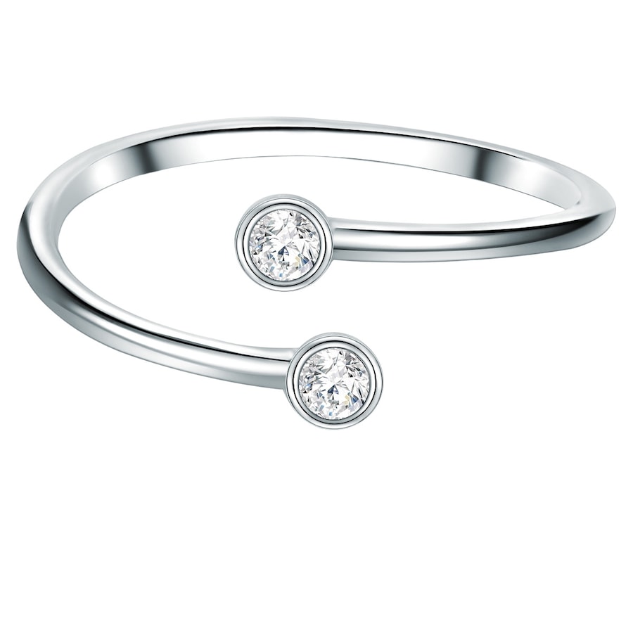 Trilani Srebrny pierścionek srebro wysokiej próby Cyrkonia srebrny Pierścionki 1 ct Damski