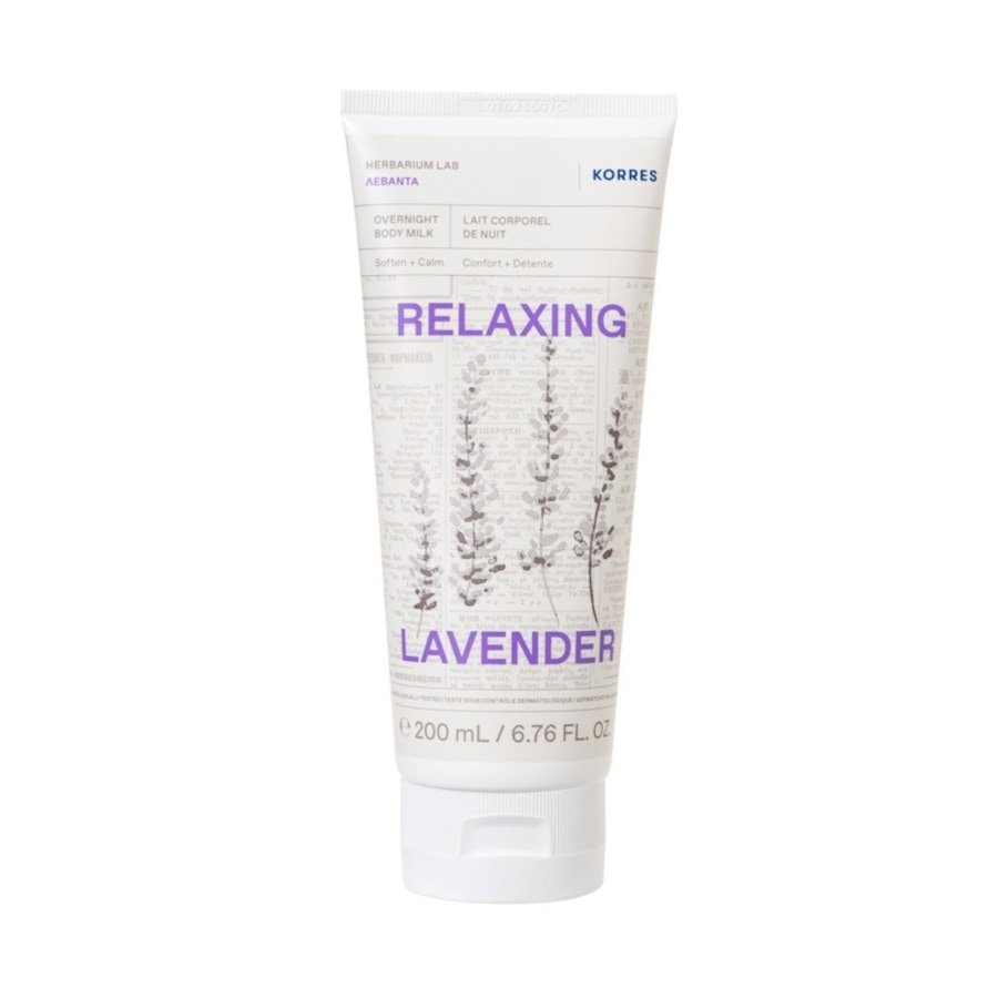 KORRES RELAXING LAVENDER Overnight Body Milk Balsamy do ciała 200 ml