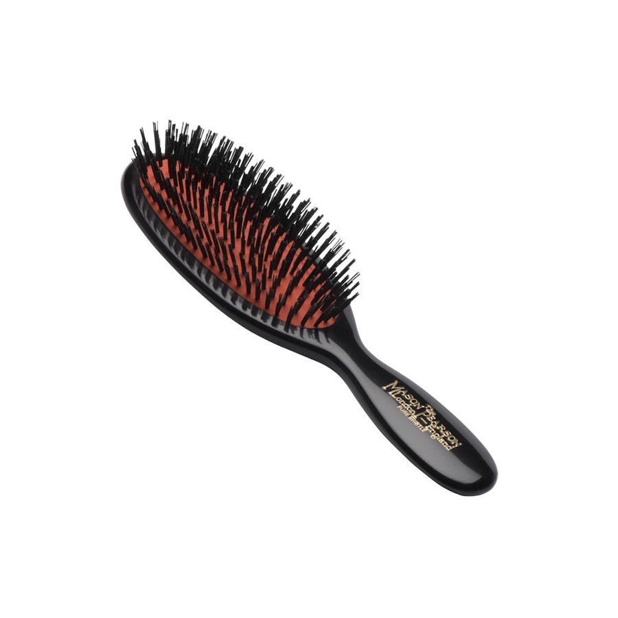 MASON PEARSON POCKET B4 Mała szczotka do włosów z włosiem naturalnym (dzik) w kolorze ciemnego rubinu Ozdoby do włosów 1 ct