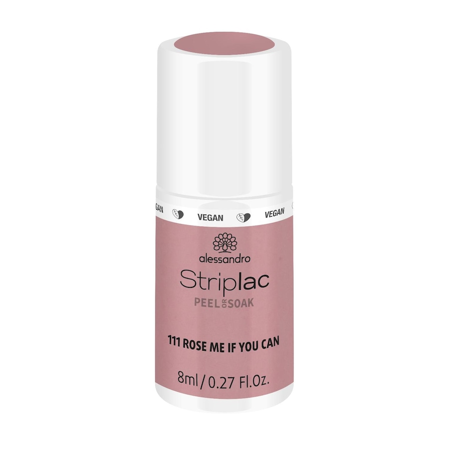 Alessandro Striplac STRIPLAC PEEL OR SOAK - VEGE Lakiery do paznokci 8 ml 111 - ROSE ME IF YOU CAN