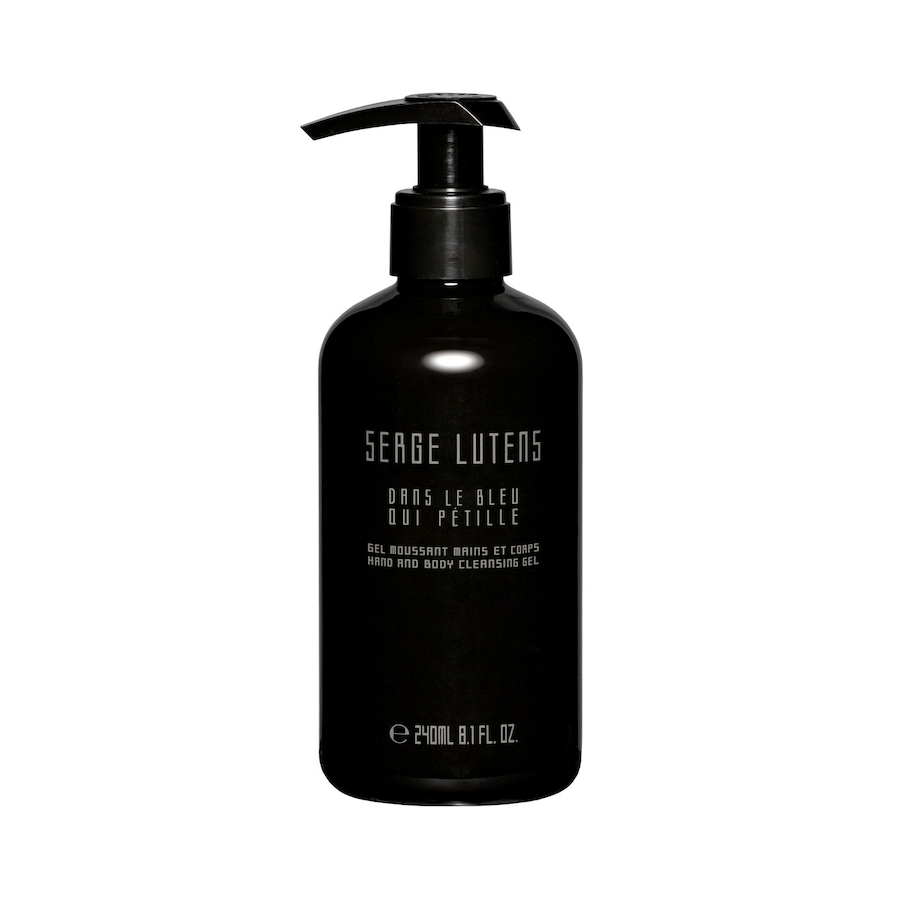 Serge Lutens Matin Lutens Dans le bleu qui pétille Hand and Body Cleansing Gel Żele pod prysznic 240 ml