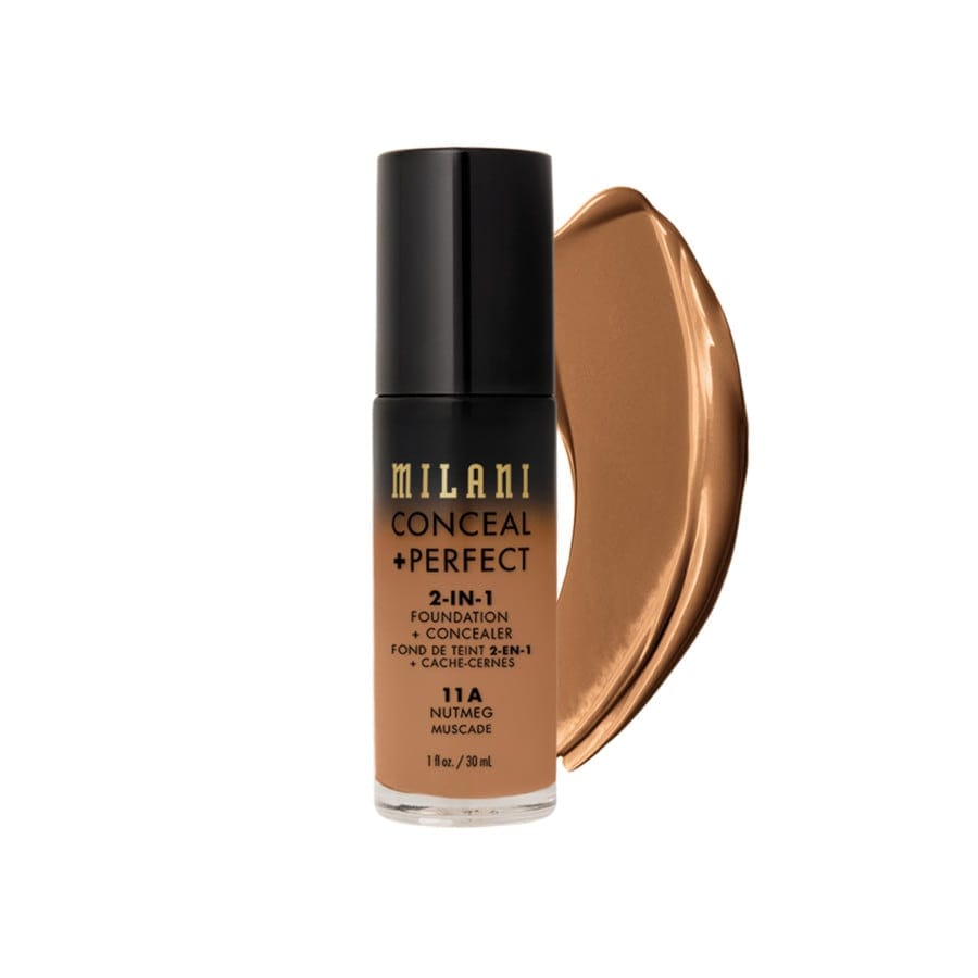 Milani Conceal + Perfect 2-in-1 Foundation + Concealer Podkłady 30 ml NUTMEG