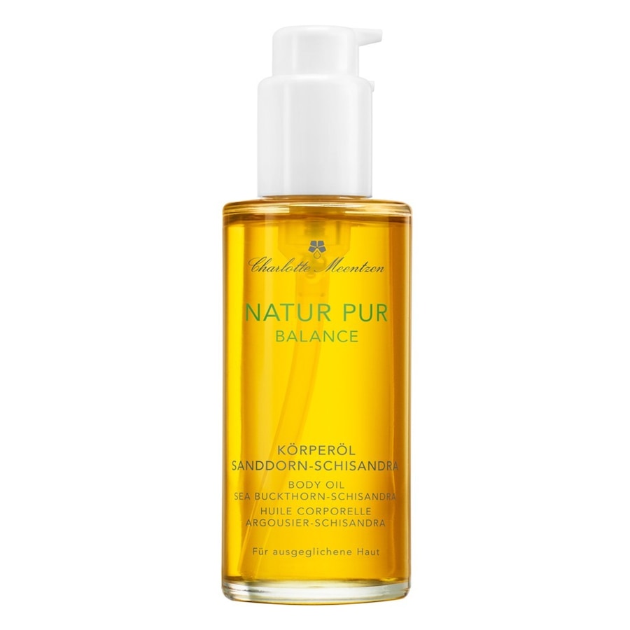 Charlotte Meentzen Natur Pur Balance Rokitnik zwyczajny – Cytryniec chiński Rokitnik zwyczajny – Cytryniec chiński Olejki do ciała 95 ml Damski