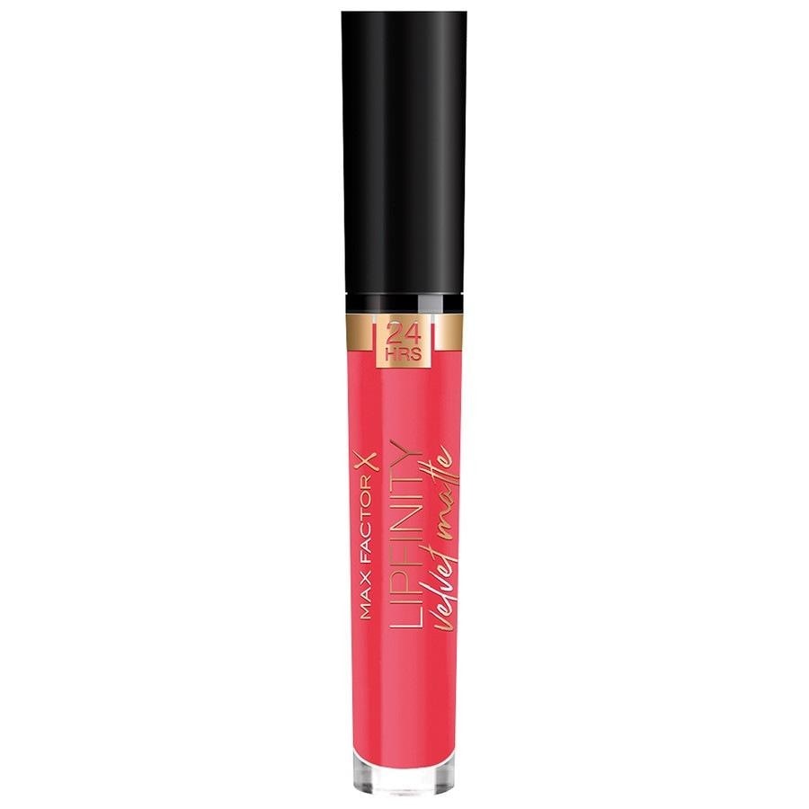 Max Factor Max Factor Lipfinity Velvet Matte matowa pomadka z witaminą E nr 025 - Red Luxury Szminki 3,5 ml 25 - RED LUXURY
