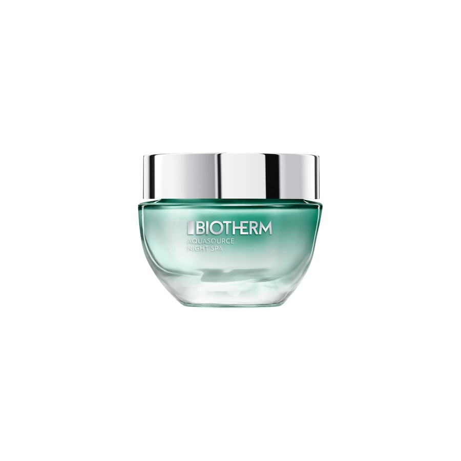 Biotherm Aquasource Night Spa Kremy na noc 50 ml Biały