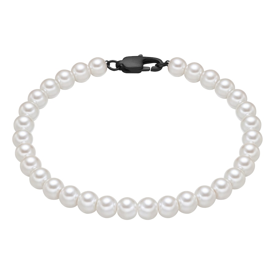 True Rebels Bransoletka Stal nierdzewna Czarny Bransoletki 1 ct Męskie