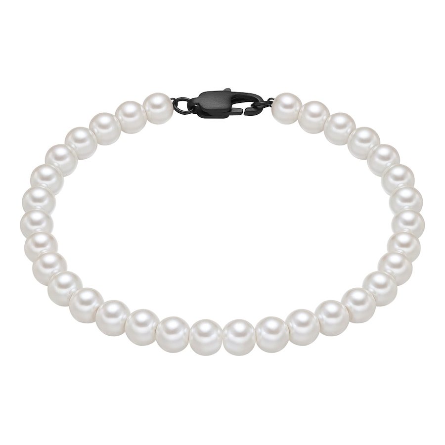 True Rebels Bransoletka Stal nierdzewna Czarny Bransoletki 1 ct Męskie