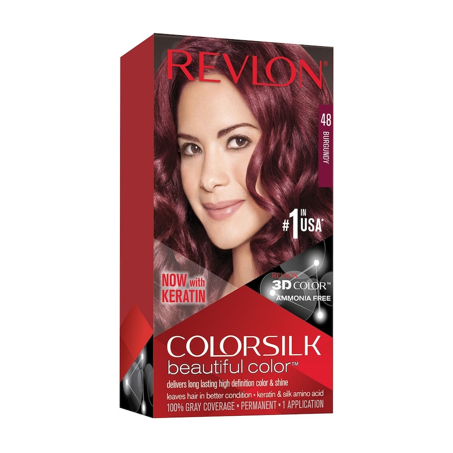 Revlon ColorSilk Beautiful Color Farby do włosów 1 ct Czarny