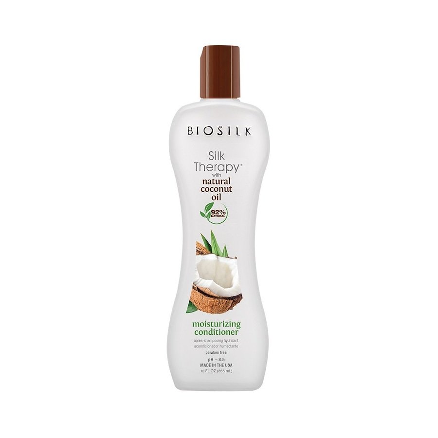 Biosilk Silk Therapy with Natural Coconut Oil Moisturizing Conditioner Odżywki do włosów 355 ml