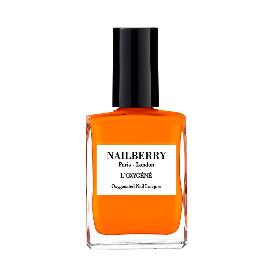 Nailberry L'Oxygéné Oxygenated Nail Lacquer Lakiery do paznokci 15 ml ORANGE VIF