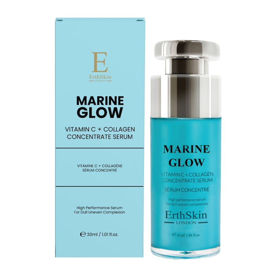 ErthSkin London Koncentrat serum z witaminą C i kolagenem Marine Glow Kolagen do twarzy 30 ml Damski