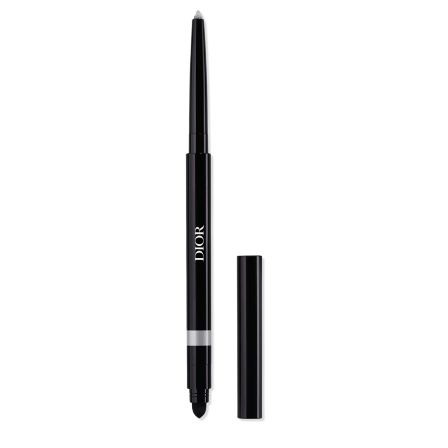 DIOR Diorshow Stylo - Wodoodporna kredka do powiek - 24-godzinna trwałość - Intensywne odcienie Eyelinery 0,2 g 076 Pearly Silver