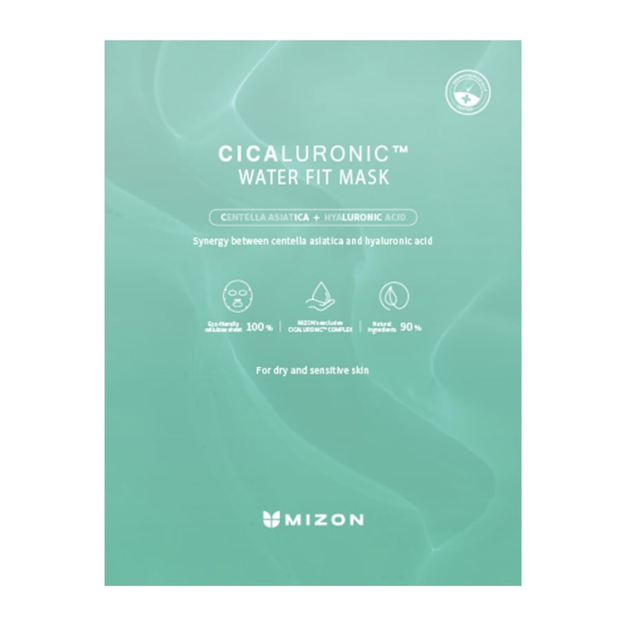 Mizon Cicaluronic Water Fit Mask Maseczki w płachcie 24 g