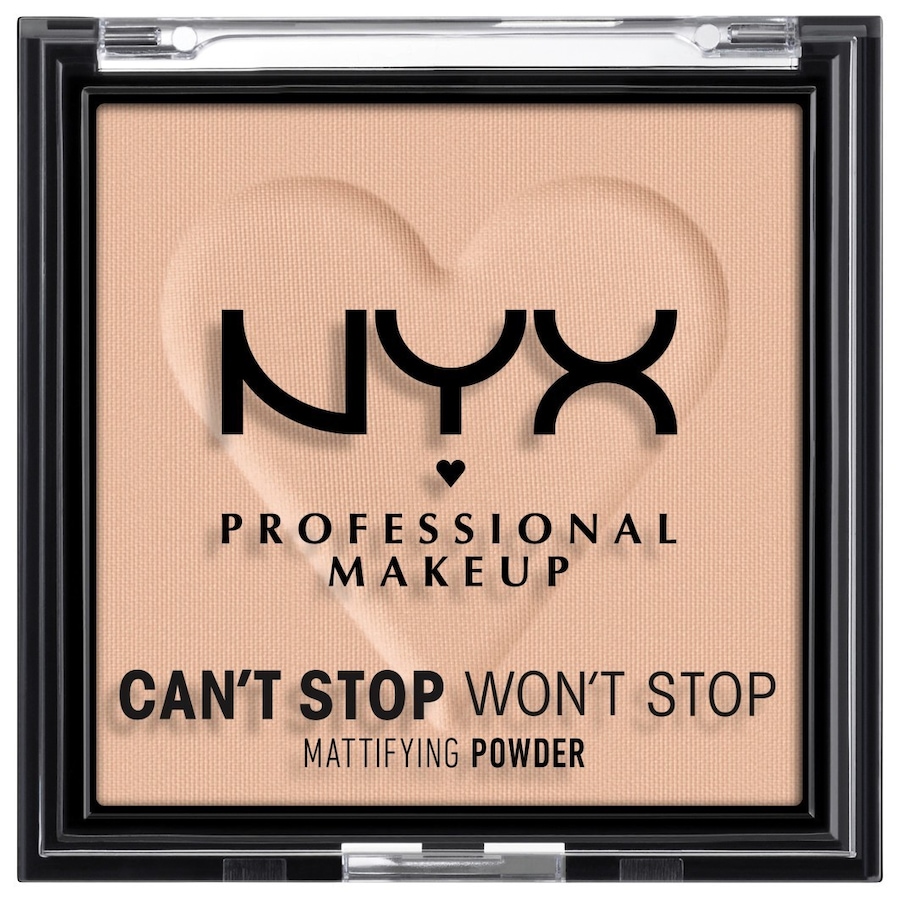 NYX Professional Makeup Can'T Stop Won'T Stop Mattifying Powder Pudry 6 g 04 - MEDIUM