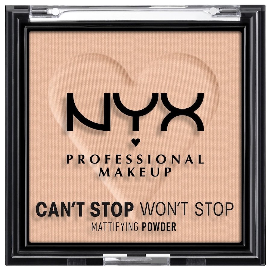 NYX Professional Makeup Can'T Stop Won'T Stop Mattifying Powder Pudry 6 g 04 - MEDIUM