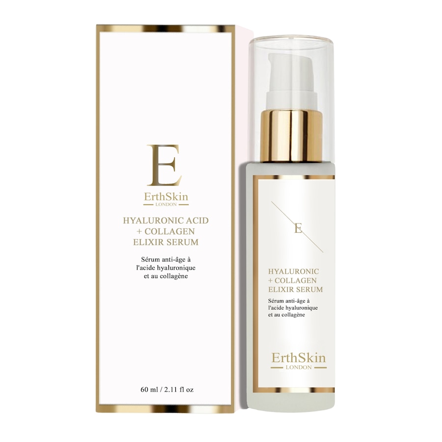 ErthSkin London Serum z kwasem hialuronowym i kolagenem Kolagen do twarzy 60 ml Damski
