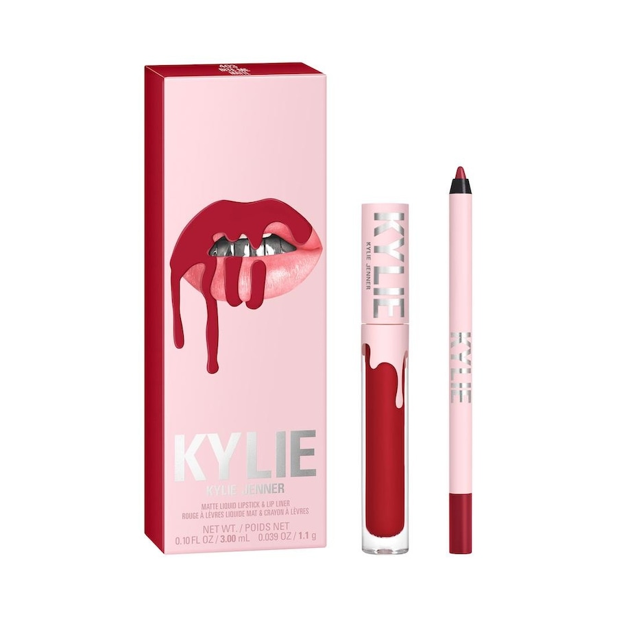 KYLIE COSMETICS Kylie Cosmetics Matte Lip Kit Zestawy do makijażu ust 4,25 g 403 – Bite Me