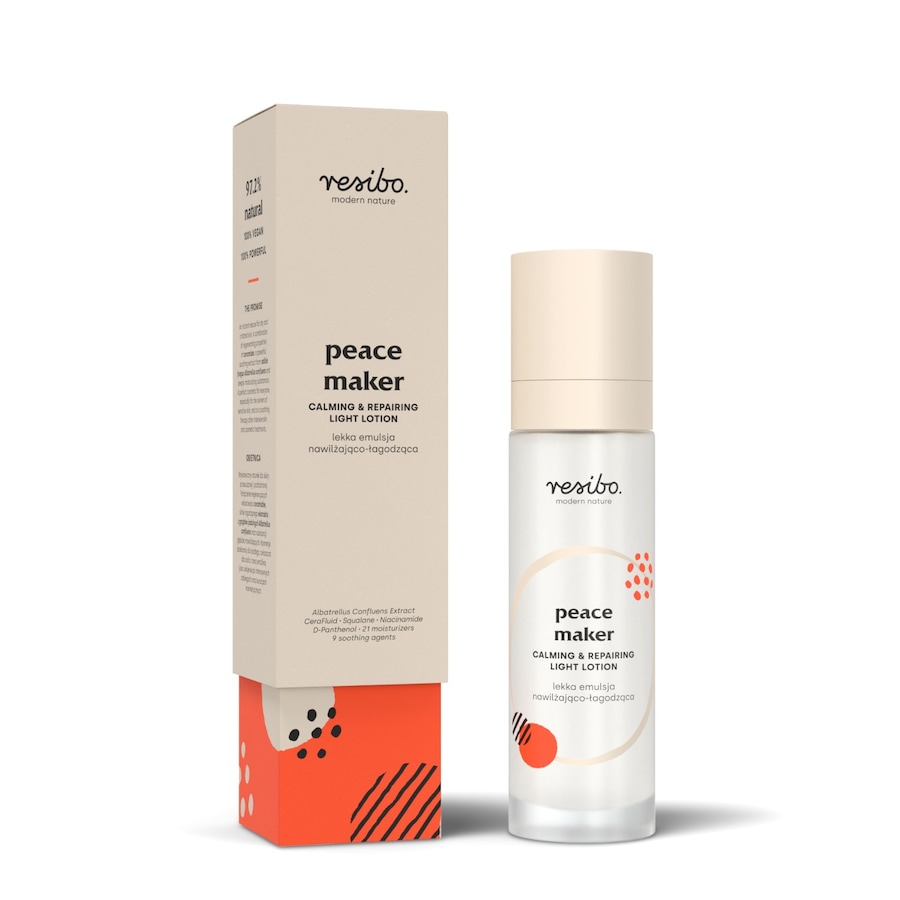 Resibo PEACE MAKER lekka emulsja nawilżająco-łagodząca 50 ml Kremy do twarzy