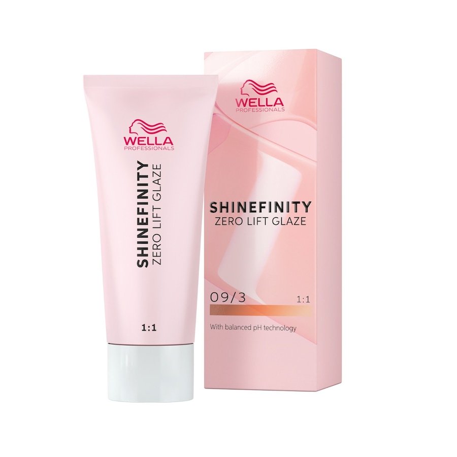 Wella Shinefinity Zero Lift Glaze with balanced pH technology Tonery do włosów 60 ml Biały