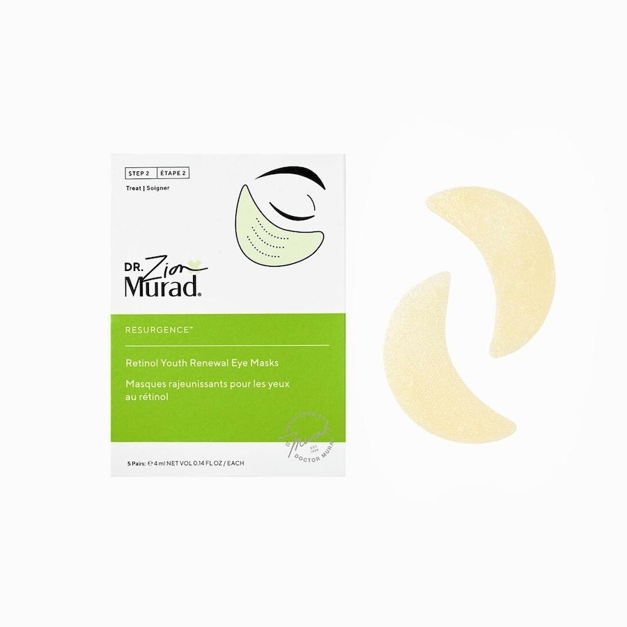 MURAD Resurgence Retinol Youth Renewal Eye Masks Płatki pod oczy 1 ct