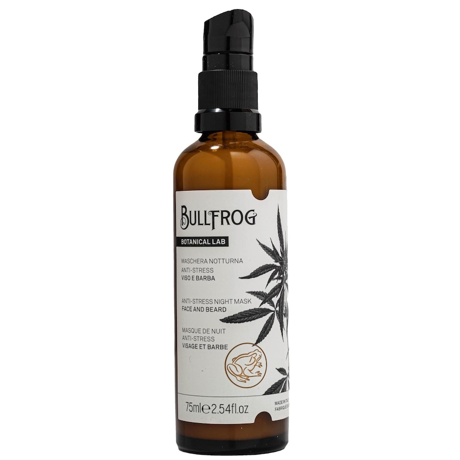 Bullfrog Anti-Stress Night Mask Maseczki nawilżające 75 ml Męskie