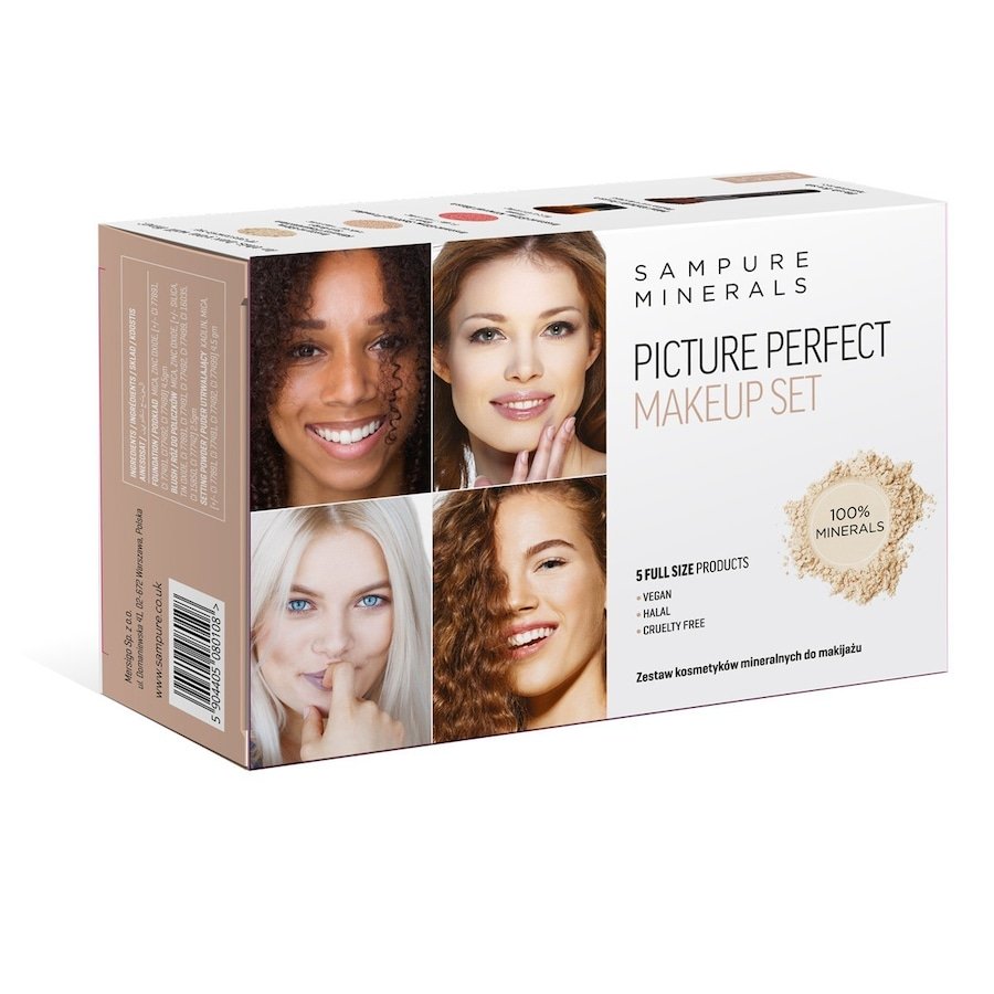 Sampure Minerals Picture Perfect 5 sztuk Zestawy kosmetyków do makijażu 1 ct MEDIUM