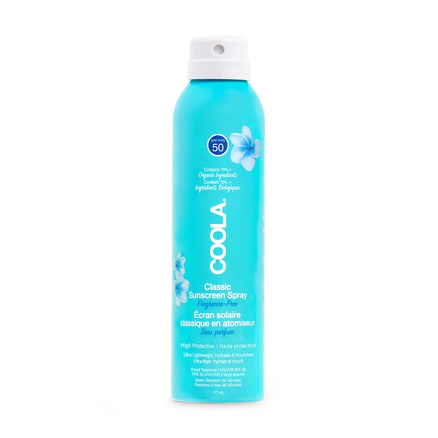 Coola Classic SPF 50 Body Spray Unscented Ochrona przeciwsłoneczna 177 ml