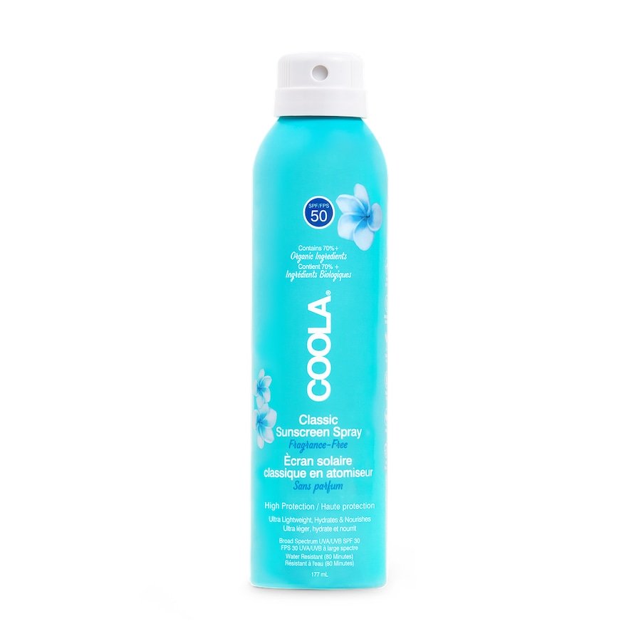 Coola Classic SPF 50 Body Spray Unscented Ochrona przeciwsłoneczna 177 ml