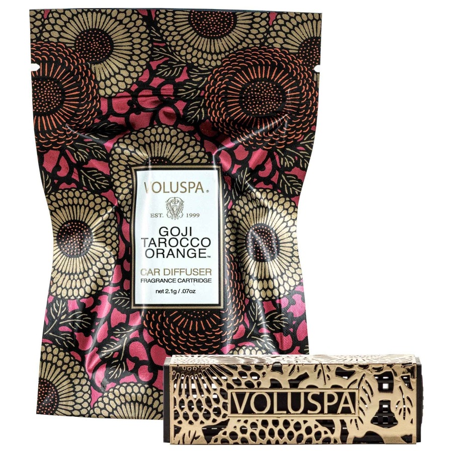 VOLUSPA Japonica Goji Tarocco Orange Travel Diffuser Set Dyfuzory zapachowe 1 ct