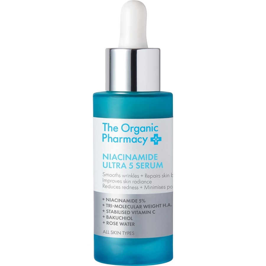 The Organic Pharmacy Serum z niacynamidem Ultra 5 Serum z kwasem hialuronowym 30 ml Damski