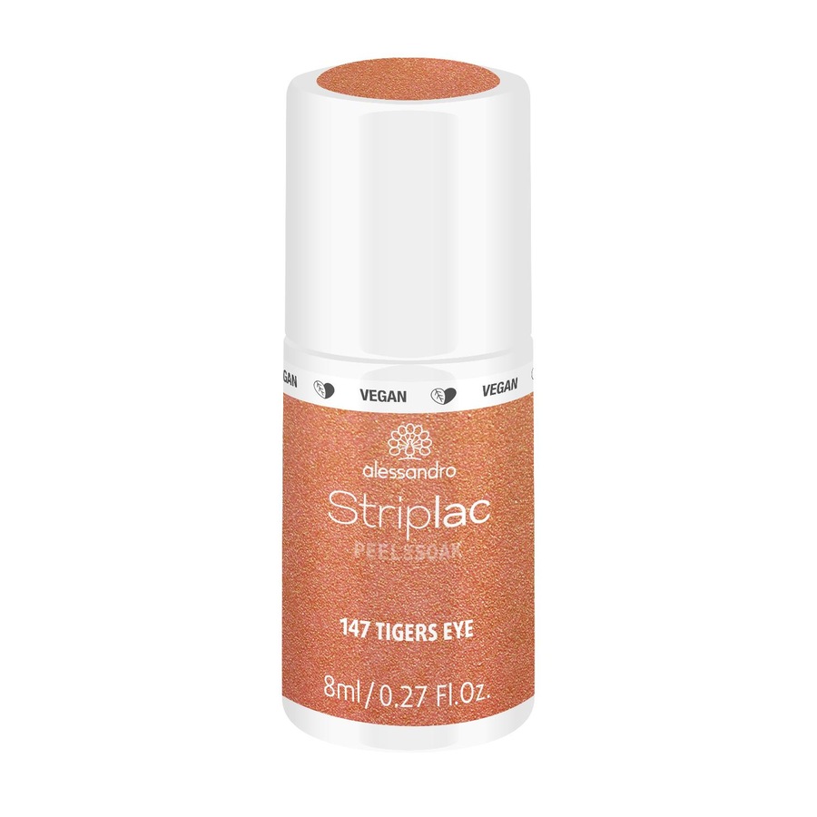 Alessandro Striplac STRIPLAC PEEL OR SOAK - VEGE Lakiery do paznokci 8 ml 147 - TIGER'S EYE