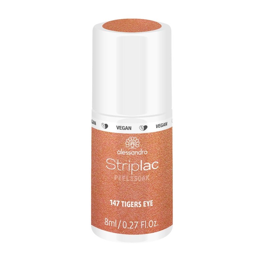 Alessandro Striplac STRIPLAC PEEL OR SOAK - VEGE Lakiery do paznokci 8 ml 147 - TIGER'S EYE