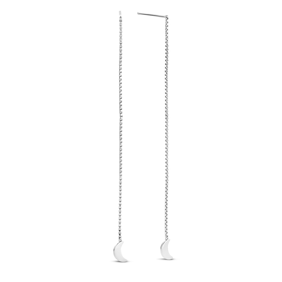 Violet Hamden Kolczyki Violet Hamden Luna - 925 sterling silver 1 ct Damski